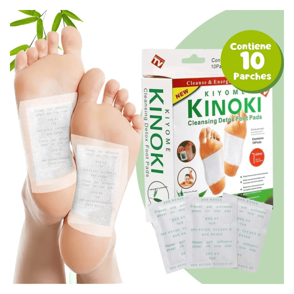 Adesivos Kinoki para pés - pack 10