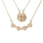 Collar con colgante de trébol transformable oro - additional image 3