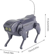 Dimensões do cão robô inteligente