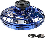 Mini spinner voador LED recarregável – azul