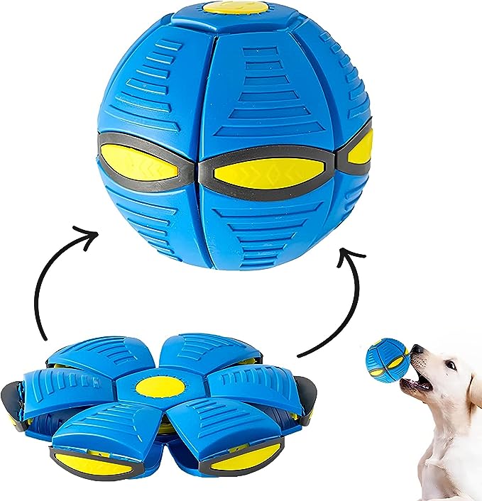 Bola voadora transformável de disco para bola