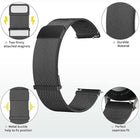Correa Smartwatch PRO Metálica Negro