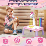 Escritorio de aprendizaje para niños unicornio rosa - additional image 17