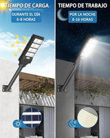 Farola solar exterior con sensor de movimiento 400 W - additional image 2