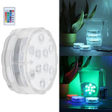 Detalhe das luzes LED