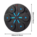 Dimensões da máquina de boxe inteligente de parede
