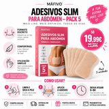 Adesivos Slim para Abdómen – Pack 5