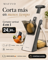 Cortador manual vertical 4 en 1