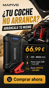 Arrancador de batería de coche de 12V