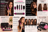Escova Modeladora 5 em 1 – Secar, Alisar, Modelar e Dar Volume