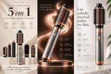 Escova Modeladora 5 em 1 – Secar, Alisar, Modelar e Dar Volume