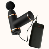 Pistola de massagem sem fios com cabo de carregamento