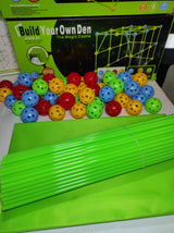 Tenda infantil montada