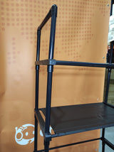 Detalhe da estrutura metálica