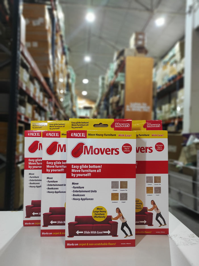 Deslizadores para mover móveis
