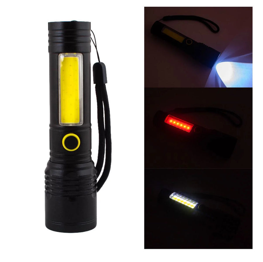 Linterna led con zoom 3modo FA-556
