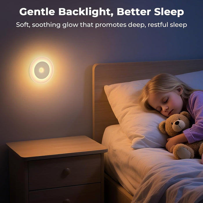 Luz noturna LED com sensor de movimento