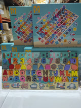 Brinquedo educativo em utilização